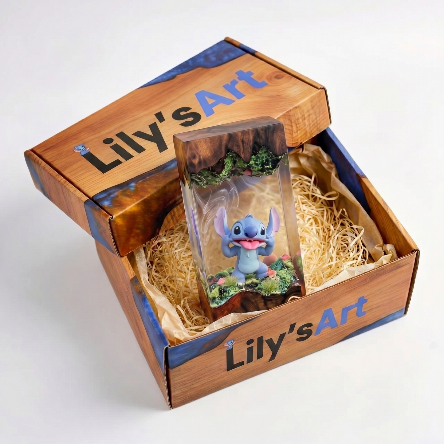 Lily's Art™ - 3D LED Resin Lamp